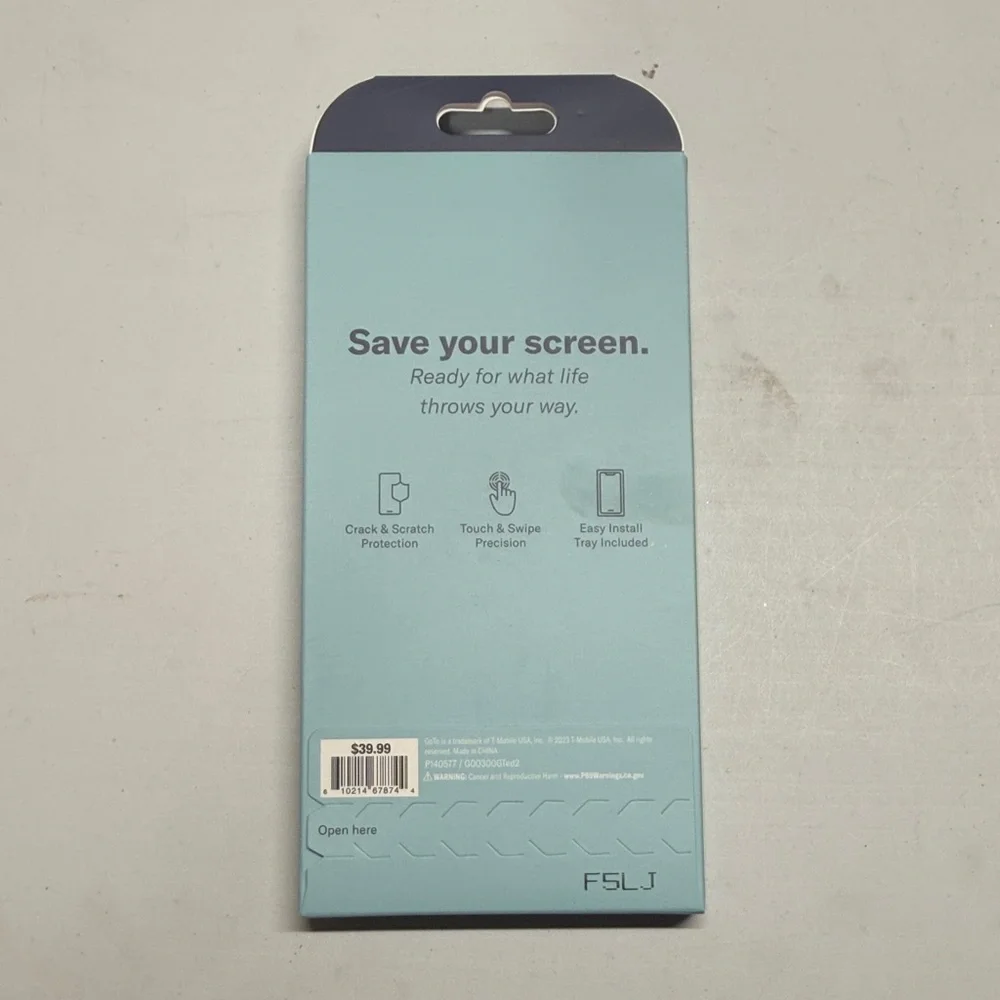 Go-To Screen Protector for iPhone 15 Pro Max - White